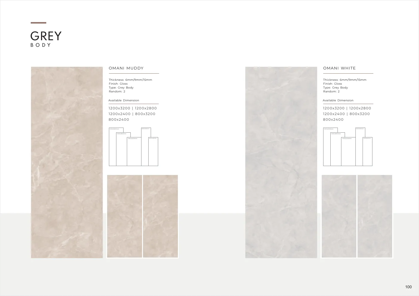 Ultima General Catalog - Design 99 - 1200x3200mm Glossy