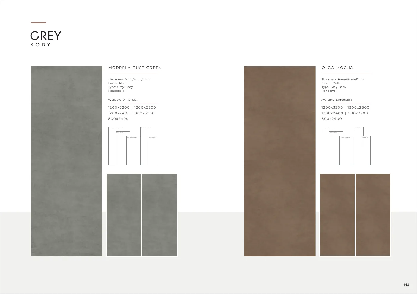 Ultima General Catalog - Design 113 - 1200x3200mm Glossy