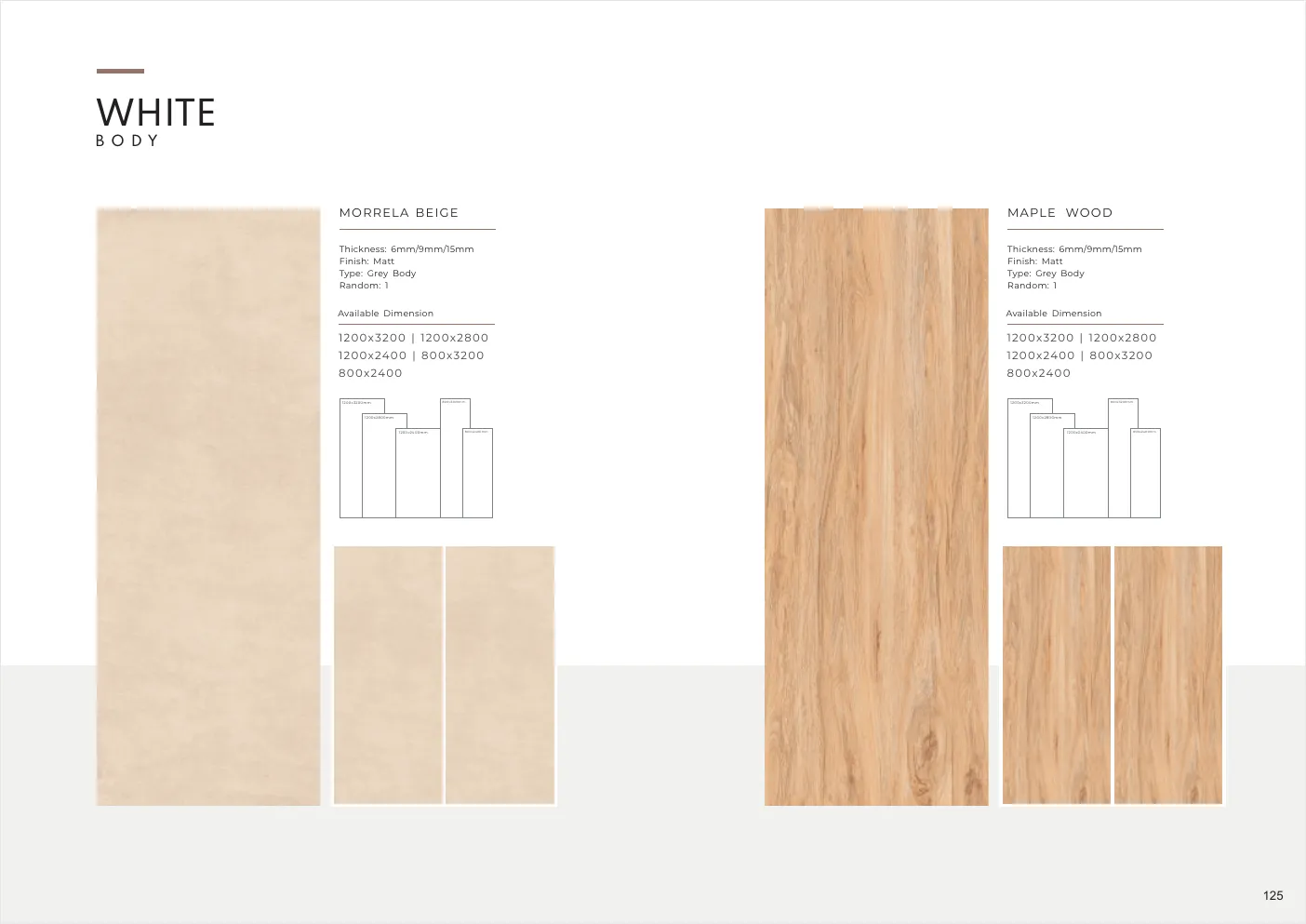 Ultima General Catalog - Design 124 - 1200x3200mm Glossy