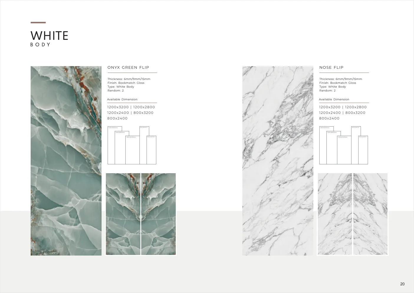 Ultima General Catalog - Design 19 - 1200x3200mm Glossy