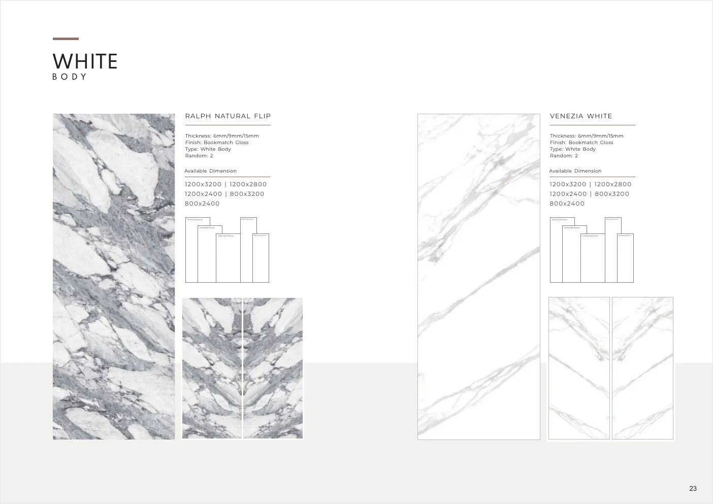 Ultima General Catalog - Design 22 - 1200x3200mm Glossy
