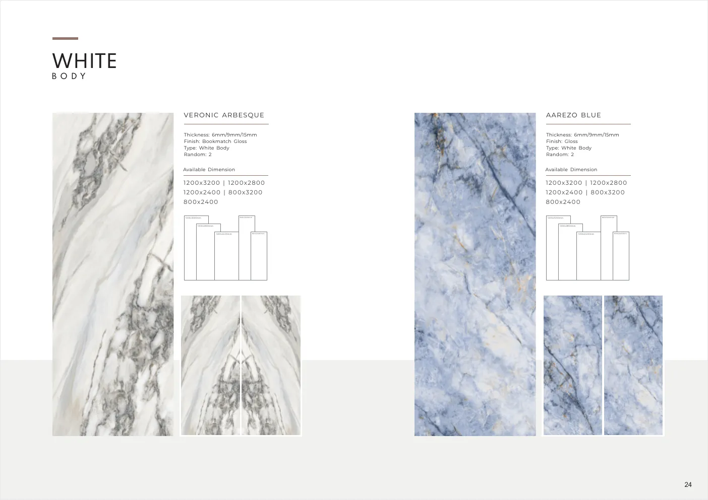 Ultima General Catalog - Design 23 - 1200x3200mm Glossy