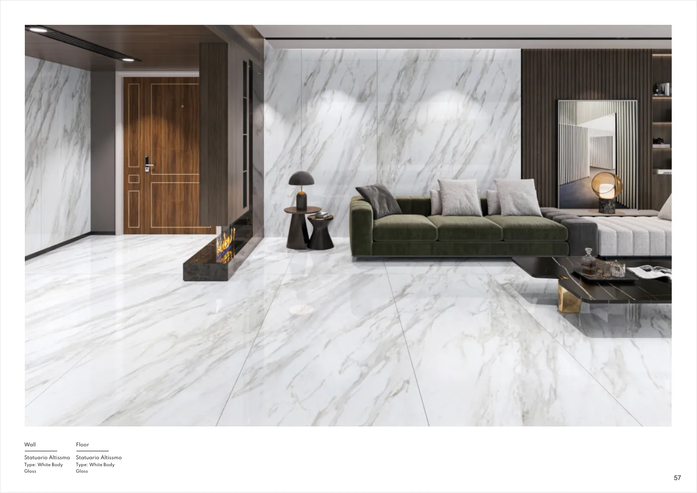 Ultima General Catalog - Design 56 - 1200x3200mm Glossy
