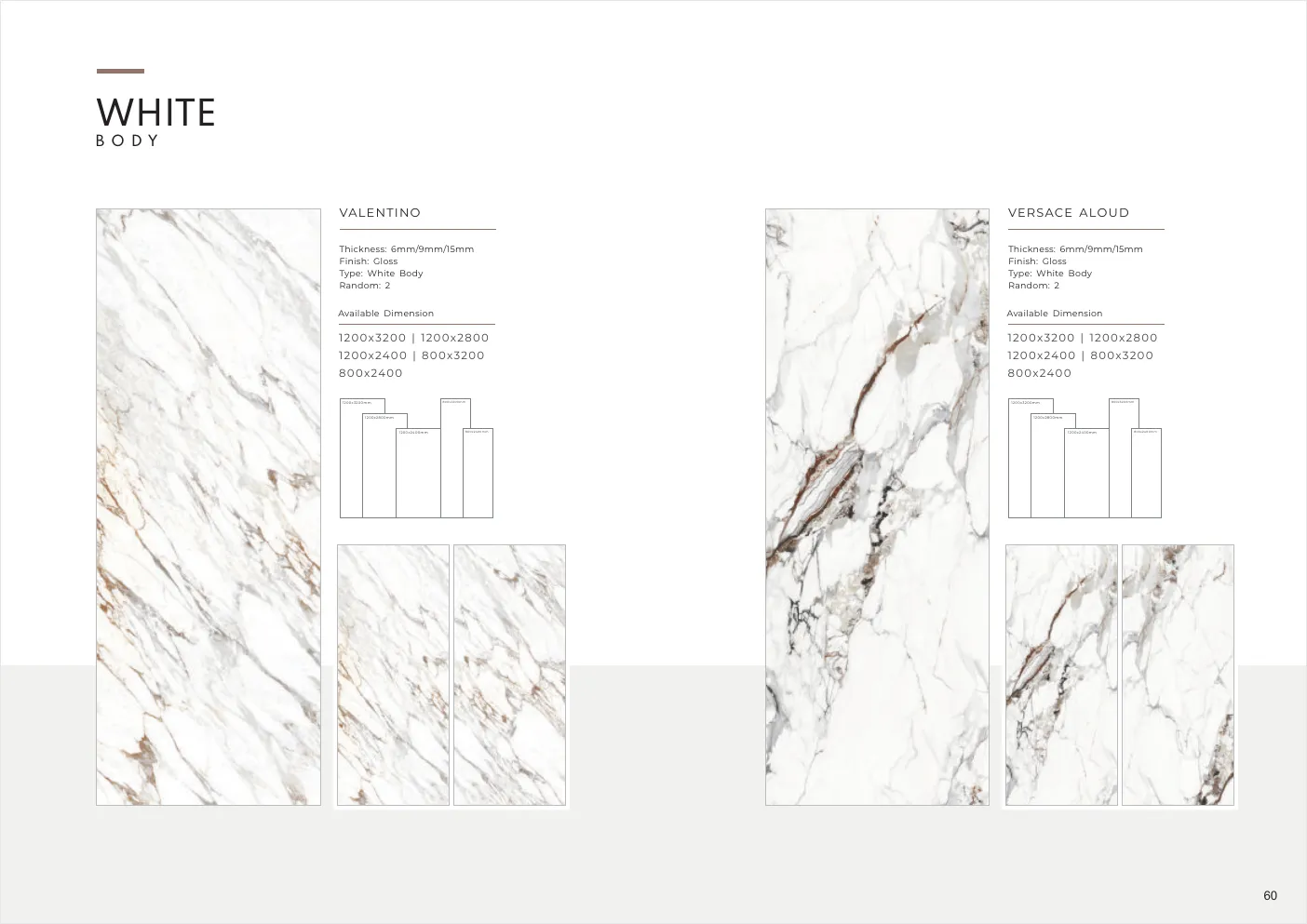 Ultima General Catalog - Design 59 - 1200x3200mm Glossy