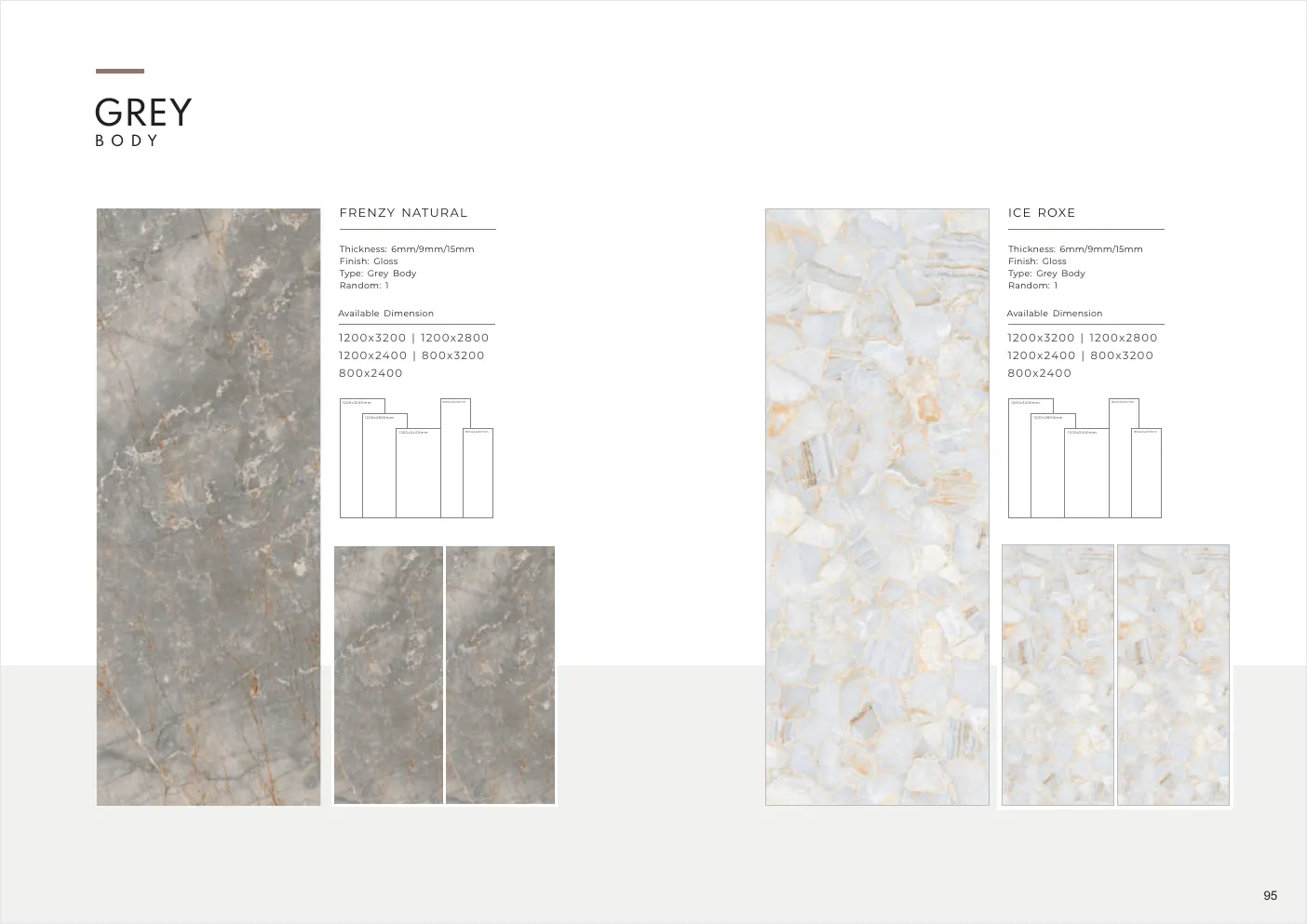 Ultima General Catalog - Design 94 - 1200x3200mm Glossy
