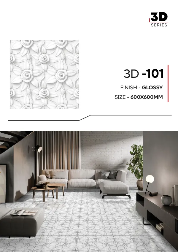 WL 3D Series 600x600mm - Design 3 - 600x600mm 3D