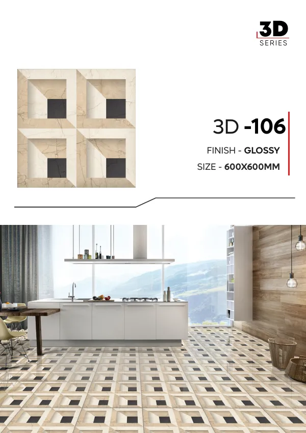 WL 3D Series 600x600mm - Design 7 - 600x600mm 3D