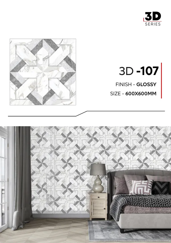 WL 3D Series 600x600mm - Design 8 - 600x600mm 3D