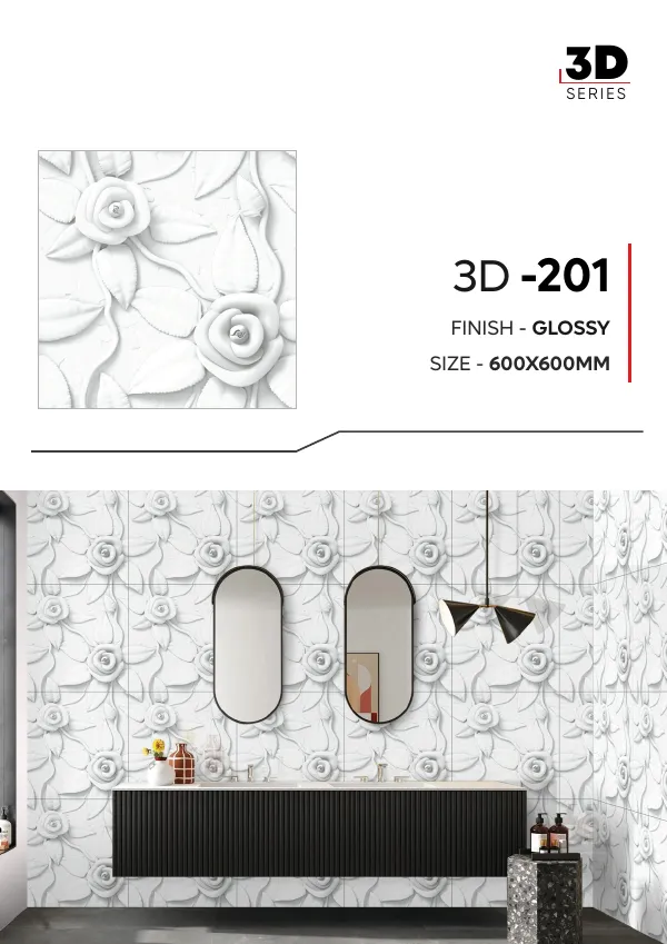WL 3D Series 600x600mm - Design 100 - 600x600mm 3D