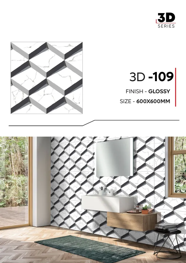 WL 3D Series 600x600mm - Design 10 - 600x600mm 3D