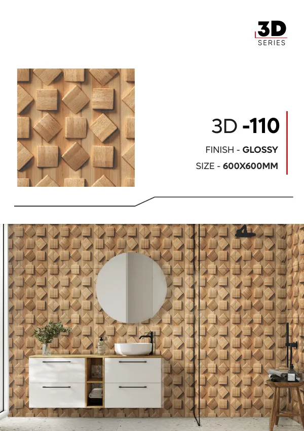 WL 3D Series 600x600mm - Design 11 - 600x600mm 3D