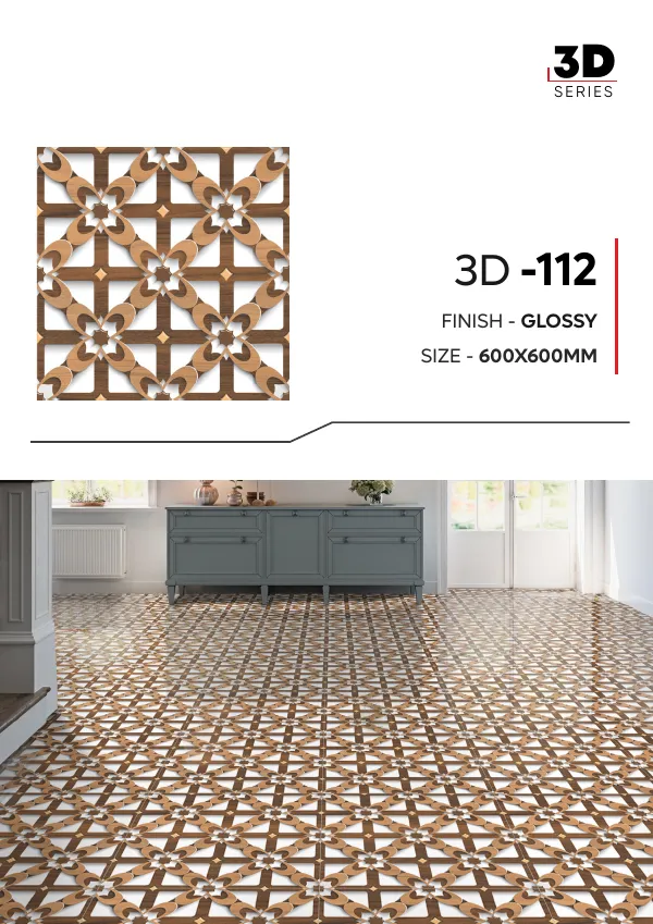 WL 3D Series 600x600mm - Design 12 - 600x600mm 3D