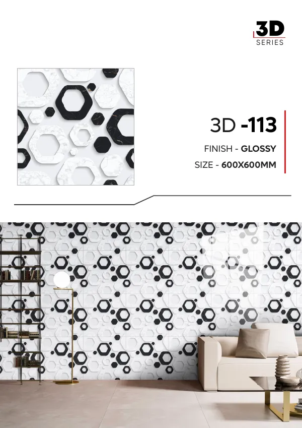 WL 3D Series 600x600mm - Design 13 - 600x600mm 3D