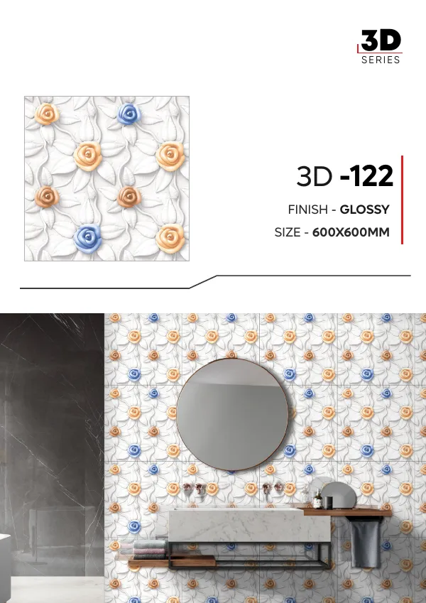WL 3D Series 600x600mm - Design 22 - 600x600mm 3D