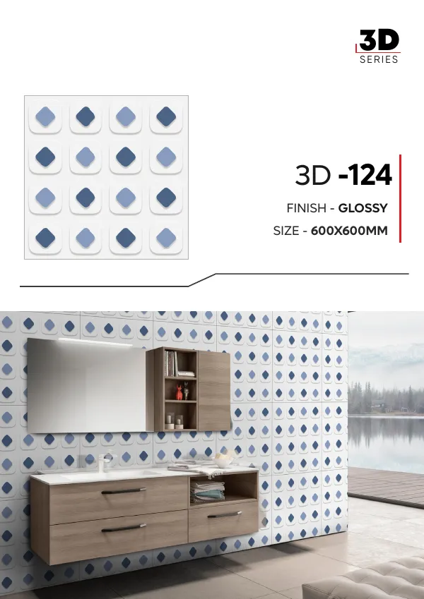 WL 3D Series 600x600mm - Design 24 - 600x600mm 3D