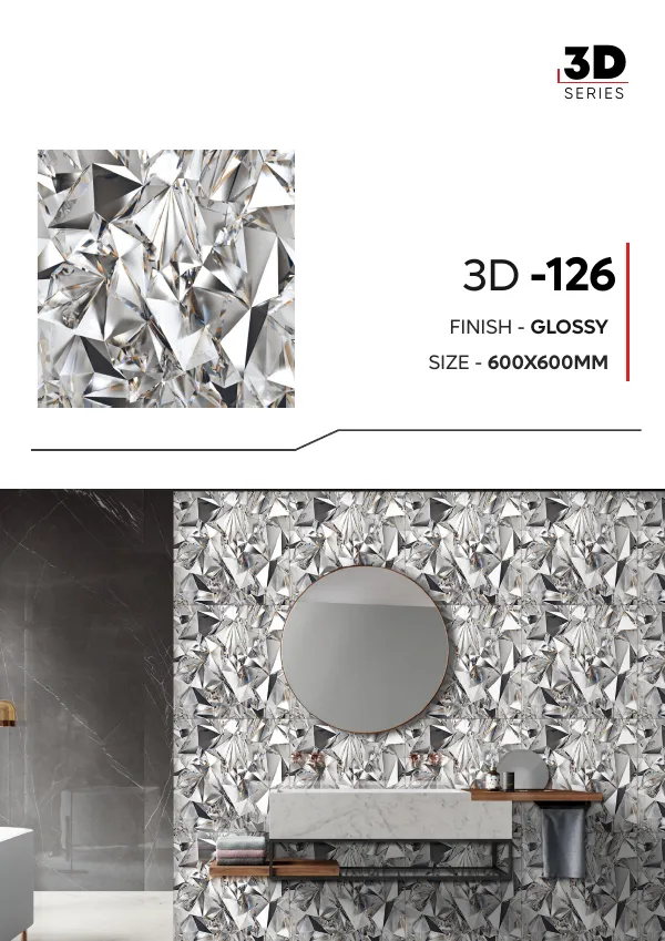 WL 3D Series 600x600mm - Design 26 - 600x600mm 3D