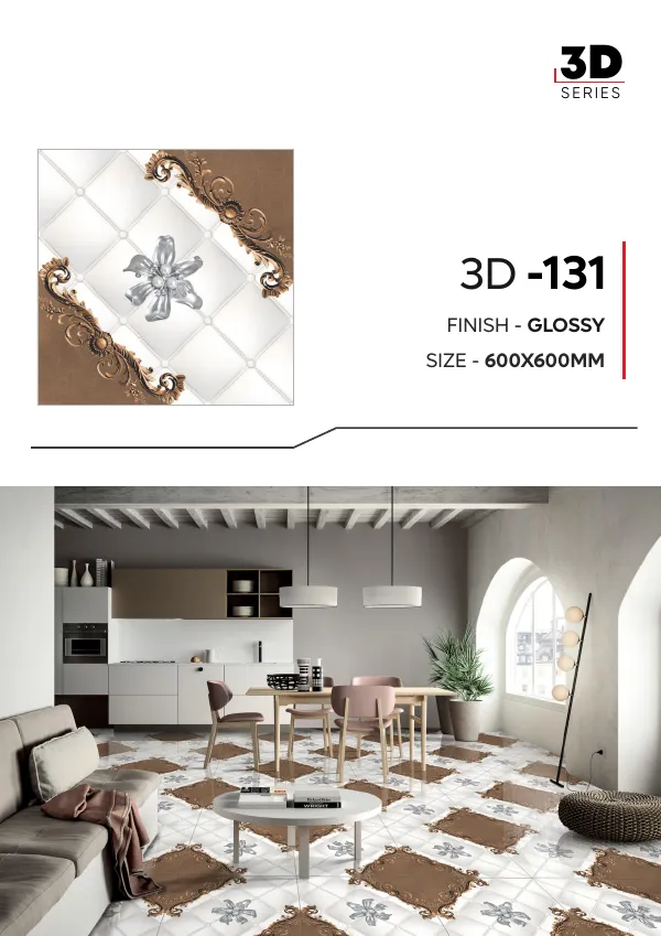 WL 3D Series 600x600mm - Design 31 - 600x600mm 3D