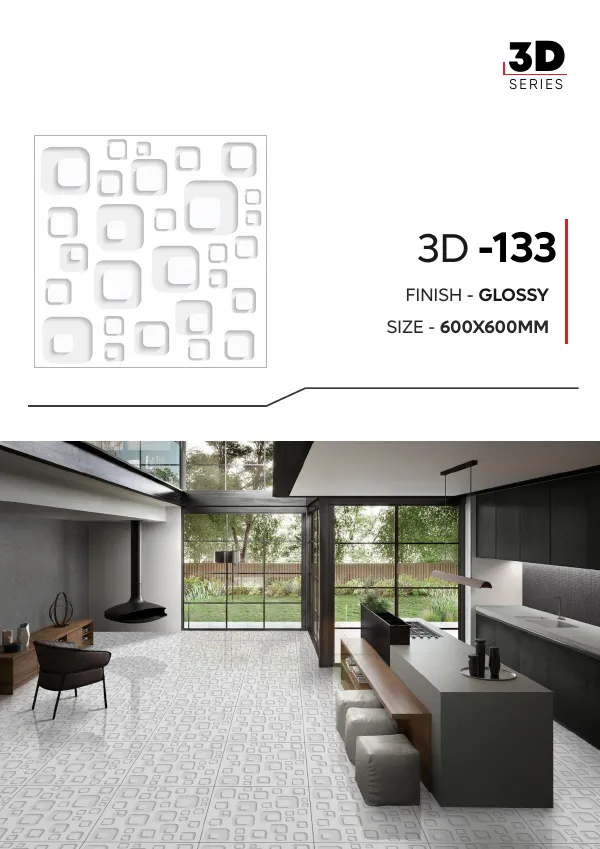 WL 3D Series 600x600mm - Design 33 - 600x600mm 3D