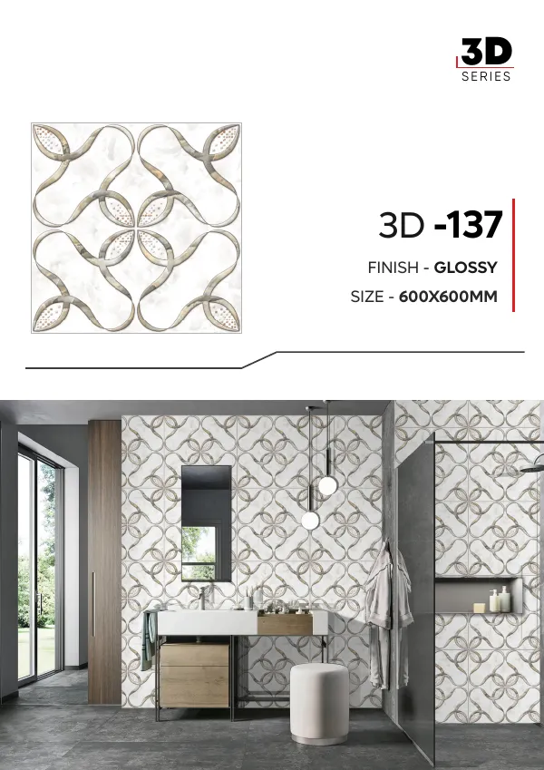 WL 3D Series 600x600mm - Design 37 - 600x600mm 3D