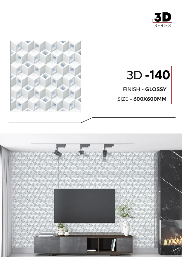 WL 3D Series 600x600mm - Design 40 - 600x600mm 3D
