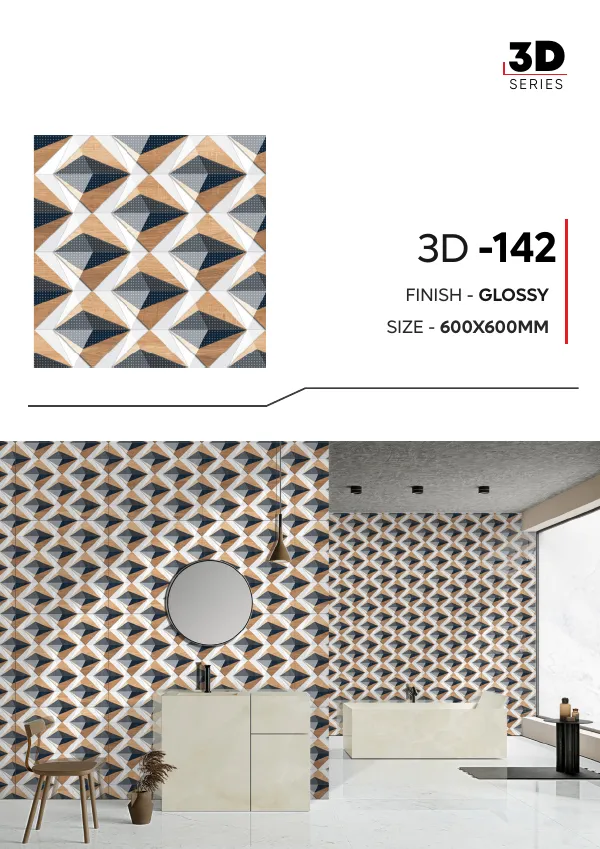 WL 3D Series 600x600mm - Design 42 - 600x600mm 3D