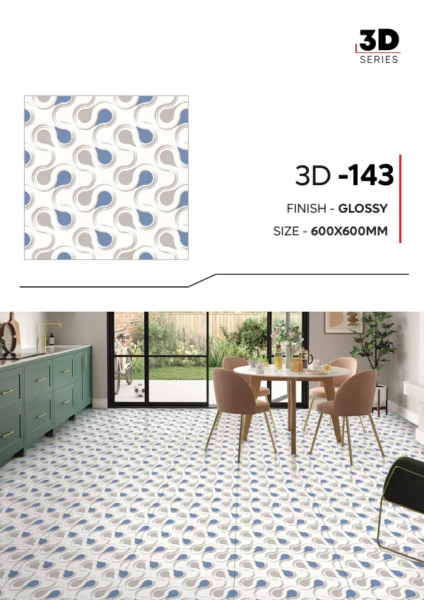 WL 3D Series 600x600mm - Design 43 - 600x600mm 3D