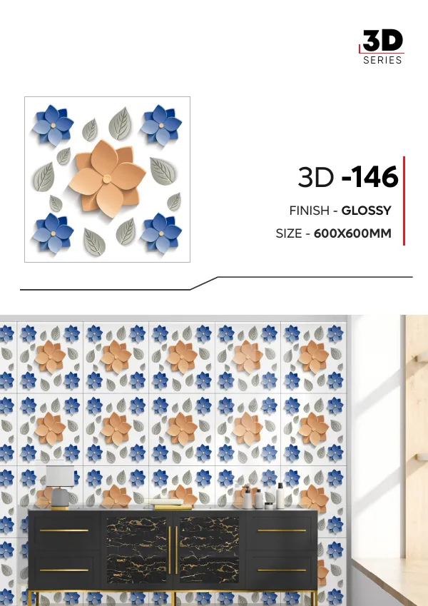 WL 3D Series 600x600mm - Design 46 - 600x600mm 3D