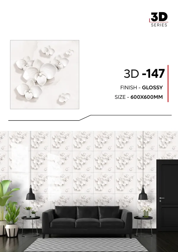 WL 3D Series 600x600mm - Design 47 - 600x600mm 3D