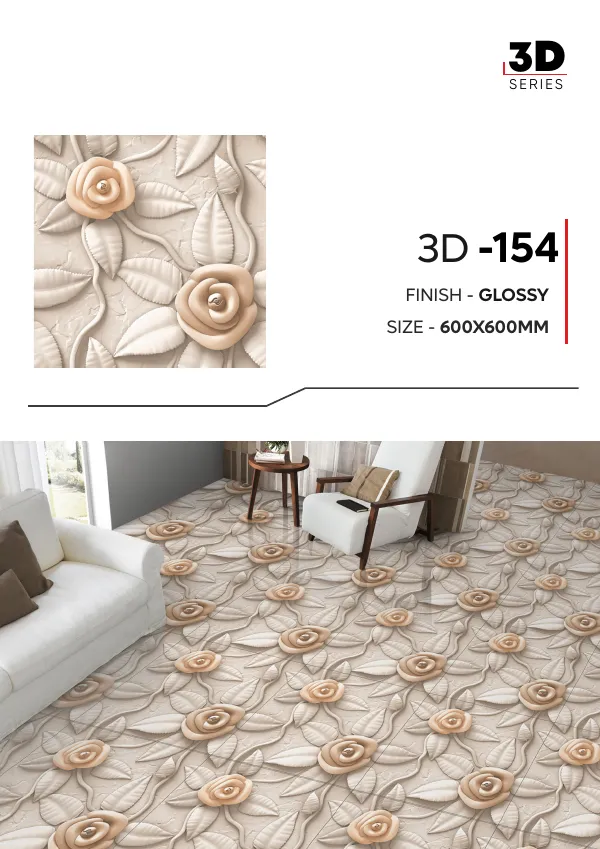 WL 3D Series 600x600mm - Design 54 - 600x600mm 3D
