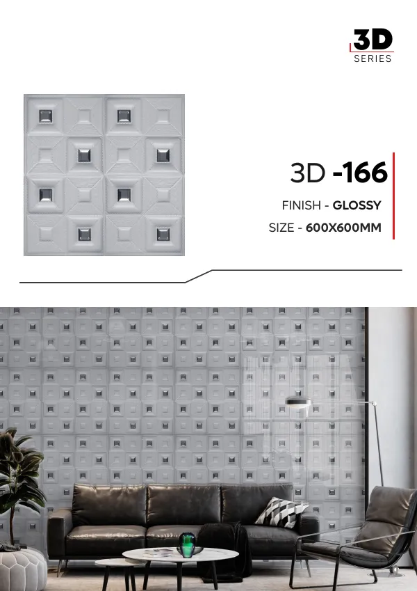 WL 3D Series 600x600mm - Design 65 - 600x600mm 3D