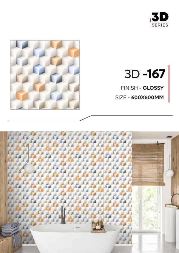 WL 3D Series 600x600mm - Design 66 - 600x600mm 3D