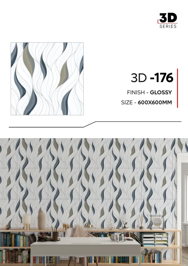 WL 3D Series 600x600mm - Design 75 - 600x600mm 3D