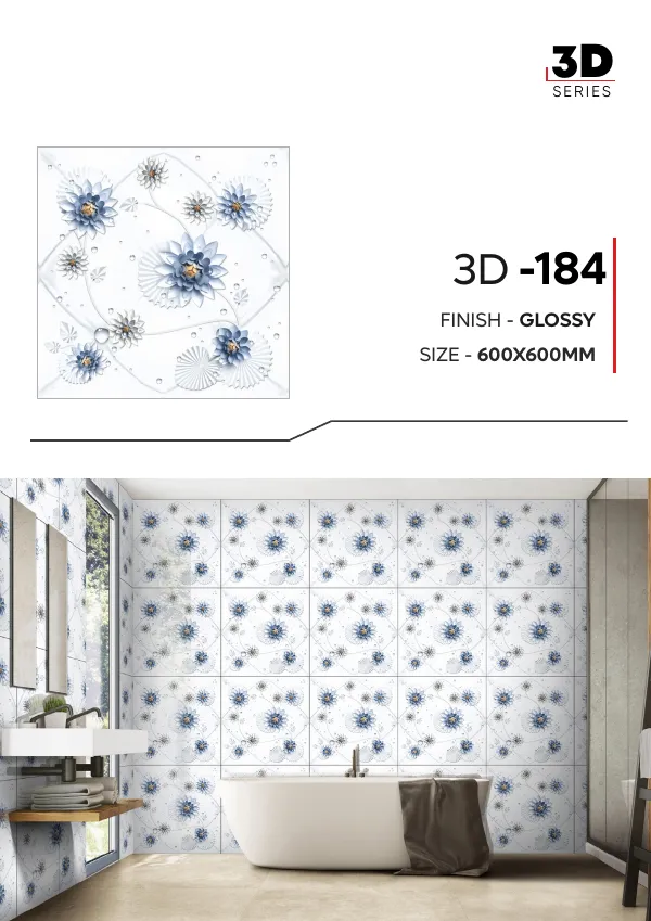 WL 3D Series 600x600mm - Design 83 - 600x600mm 3D