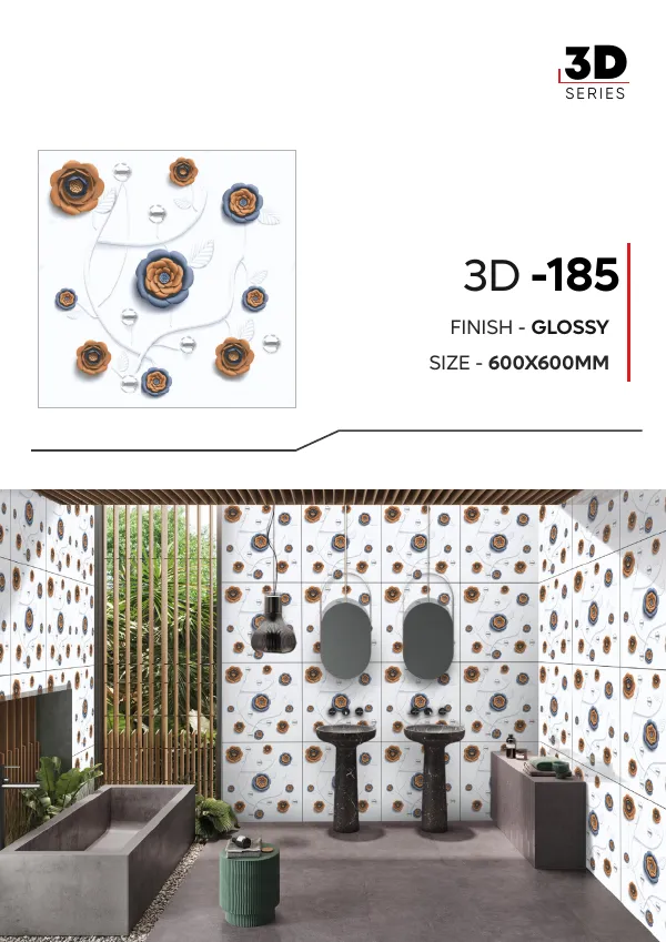 WL 3D Series 600x600mm - Design 84 - 600x600mm 3D