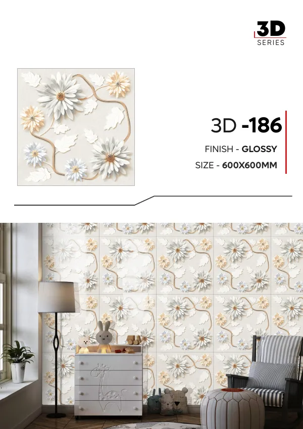 WL 3D Series 600x600mm - Design 85 - 600x600mm 3D