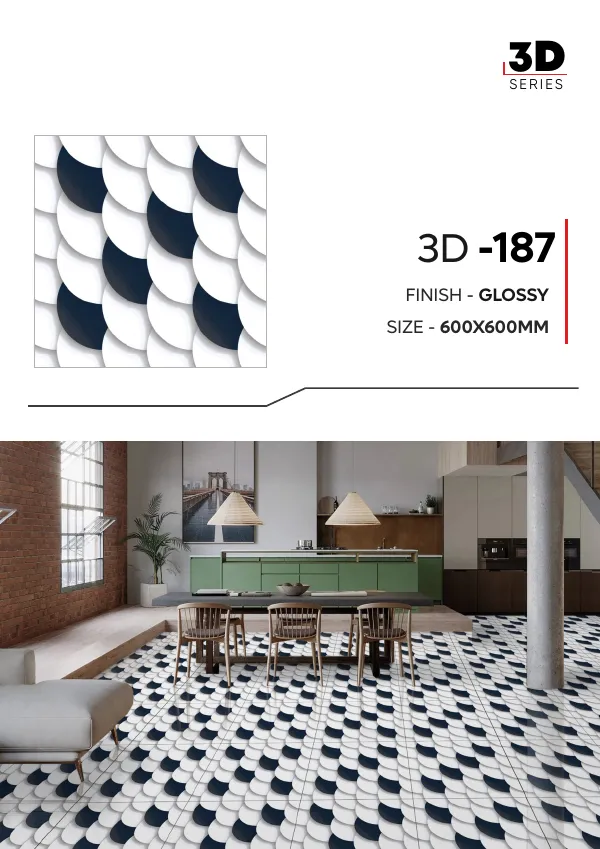WL 3D Series 600x600mm - Design 86 - 600x600mm 3D