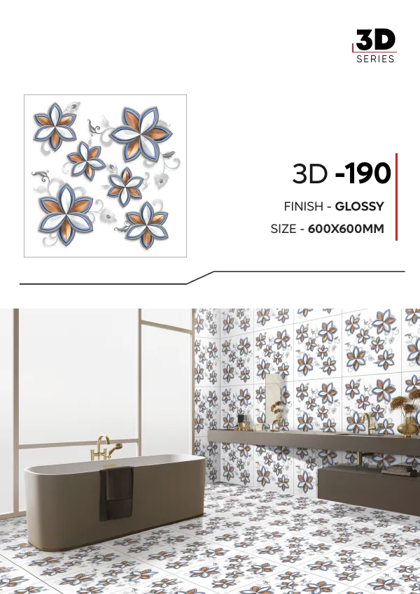 WL 3D Series 600x600mm - Design 89 - 600x600mm 3D