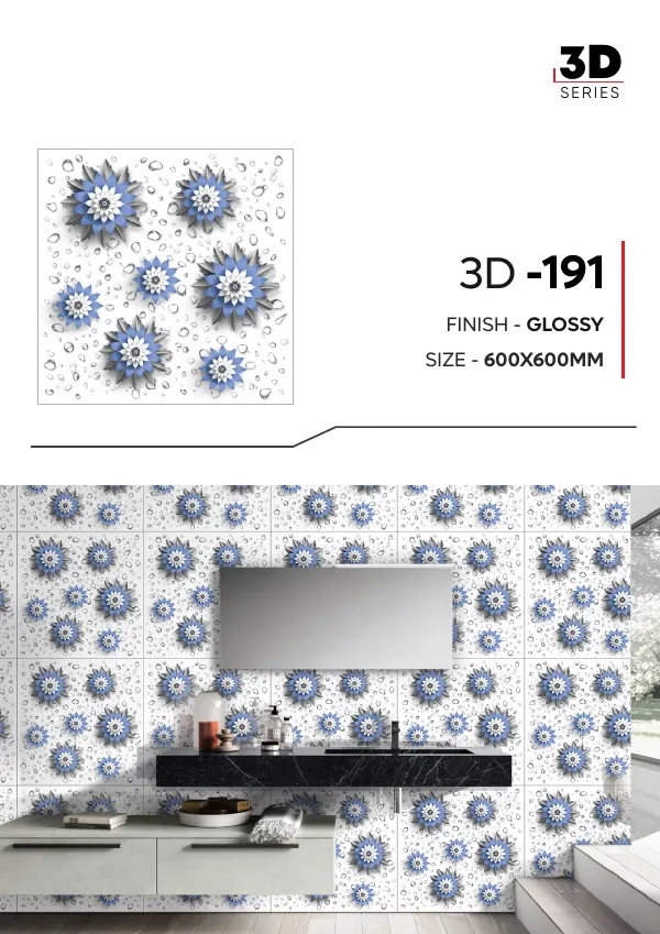 WL 3D Series 600x600mm - Design 90 - 600x600mm 3D
