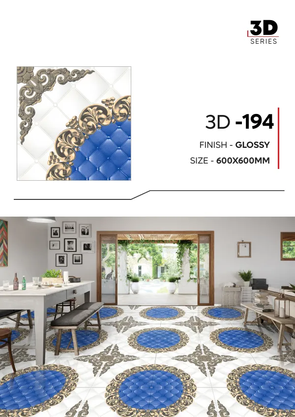 WL 3D Series 600x600mm - Design 93 - 600x600mm 3D