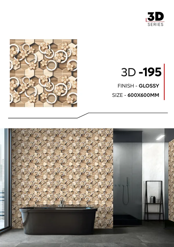 WL 3D Series 600x600mm - Design 94 - 600x600mm 3D