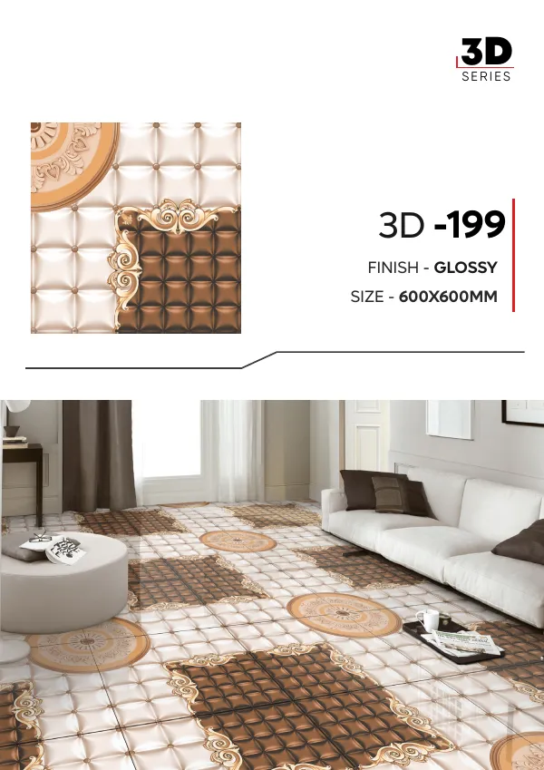 WL 3D Series 600x600mm - Design 98 - 600x600mm 3D