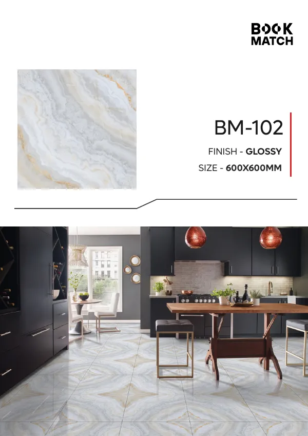 WL Book Match 600x600mm - Design 4 - 600x600mm Bookmatch