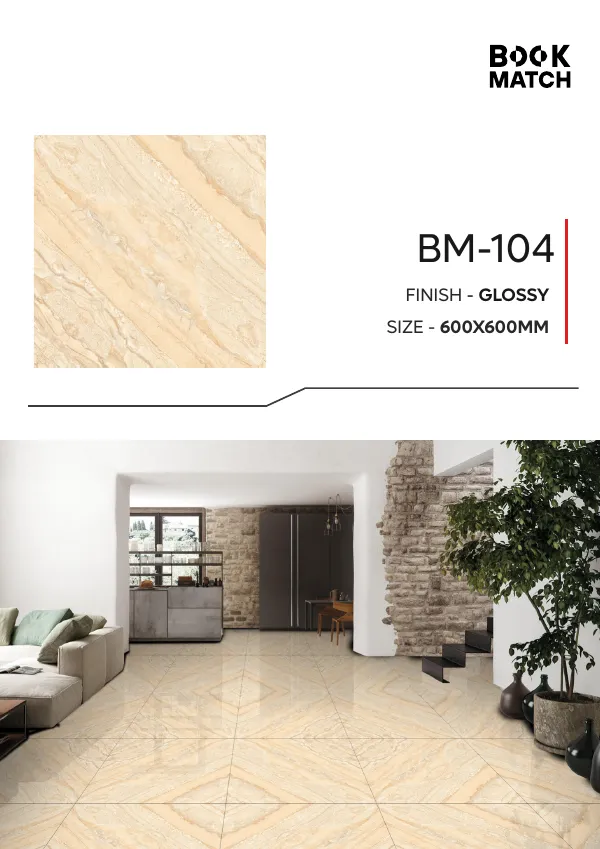 WL Book Match 600x600mm - Design 6 - 600x600mm Bookmatch