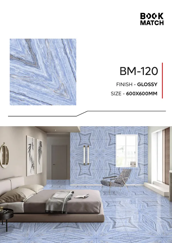 WL Book Match 600x600mm - Design 21 - 600x600mm Bookmatch