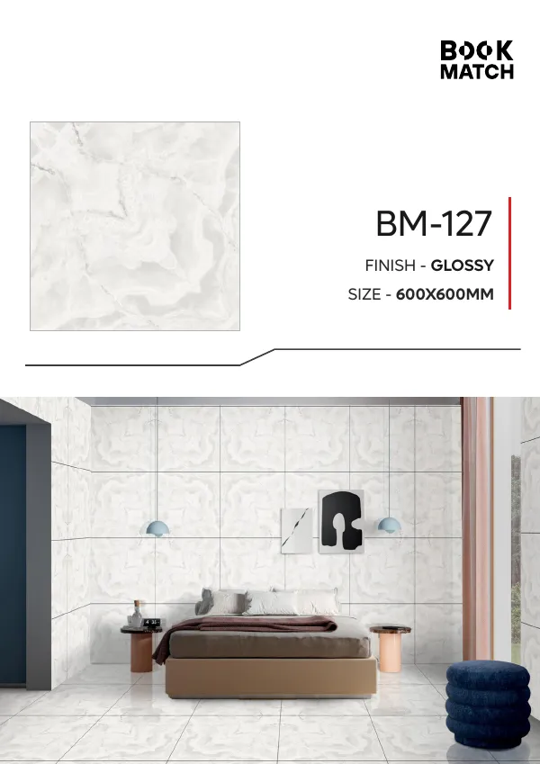 WL Book Match 600x600mm - Design 26 - 600x600mm Bookmatch