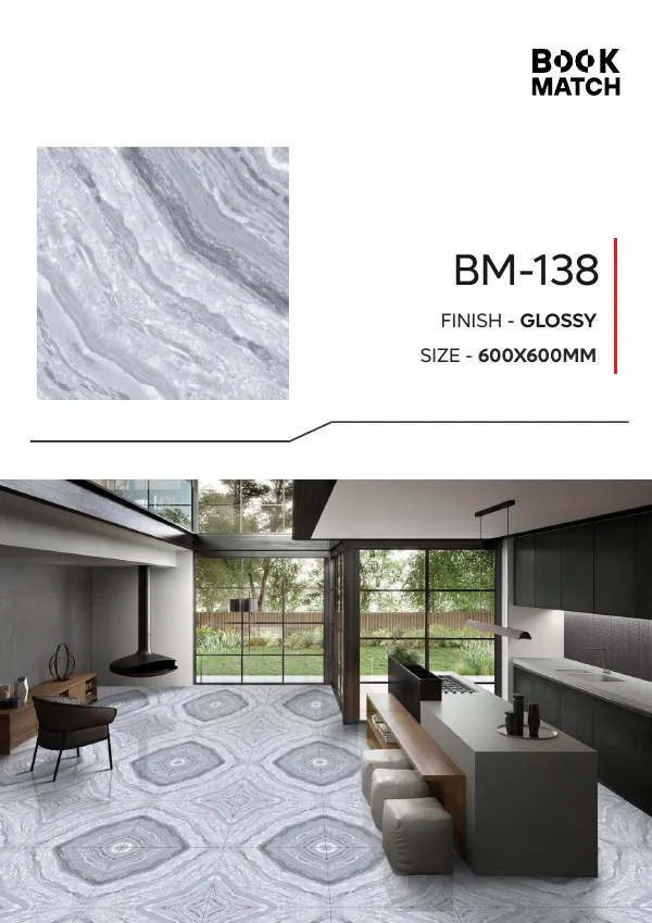 WL Book Match 600x600mm - Design 34 - 600x600mm Bookmatch