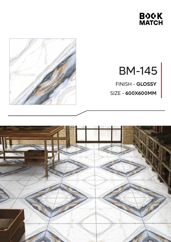 WL Book Match 600x600mm - Design 40 - 600x600mm Bookmatch