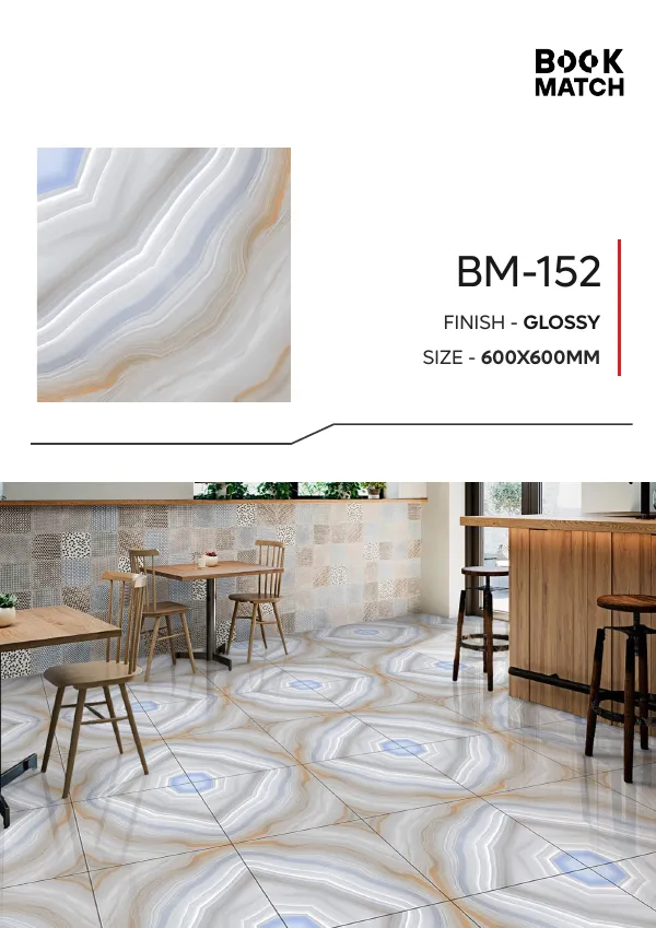 WL Book Match 600x600mm - Design 47 - 600x600mm Bookmatch