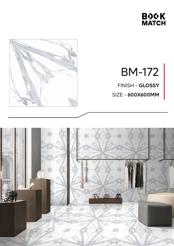WL Book Match 600x600mm - Design 63 - 600x600mm Bookmatch