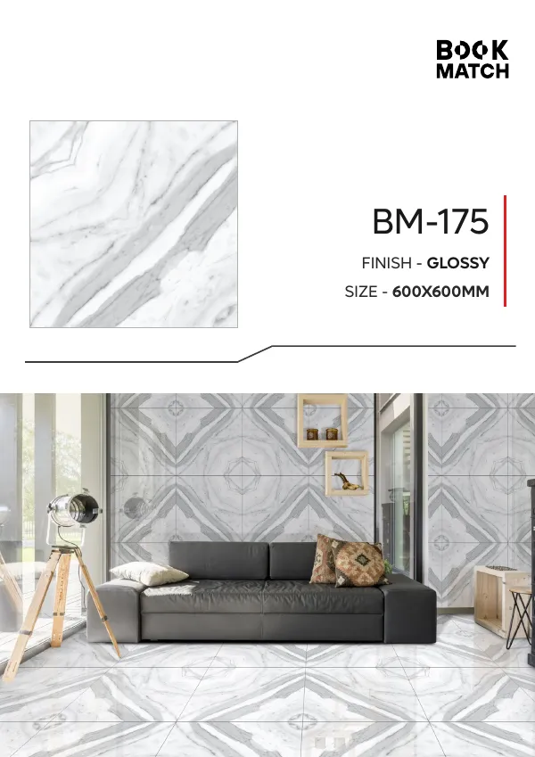 WL Book Match 600x600mm - Design 66 - 600x600mm Bookmatch